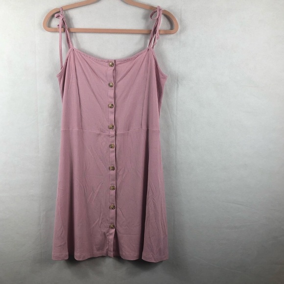 Topshop strappy Dress Size 10 rosepink NWT - Picture 3 of 8